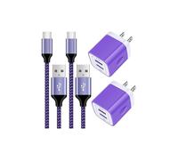 Cargador USB-C ZCFast compatible con Samsung Galaxy A16 5G, A15, A14 5G, A55-A56, A35, S20-S25Ultra, A13-A54; cable de 1,8 m, carga rápida.