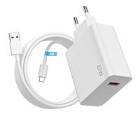 Cargador USB Carga Rapida 67W y 2M Cable Tipo c para Xiaomi 15T 14T 13T REDMI Note 15 Pro Mix Flip 2 Fold 3 POCO X4 Pro 5G Civi 3 Redmi Note 14S 13 Pro 5G Redmi K50 Ultra Poco M6, Carga Cargador Movil