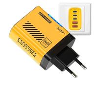 Cargador USB, Cargador De Pared USB Multipuerto, Estación De Tomas Múltiples Adaptador De Bloque para Uso En Sala De Estar Baño Oficina En Casa Interior Y Exterior