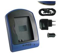 Cargador (USB/Coche/Corriente) para Canon NB-12L NB12LH / PowerShot N100 / G1 X Mark II/Legria, Vixia Mini X