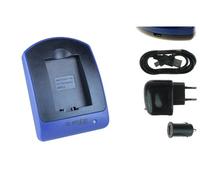 Cargador (USB/Coche/Corriente) para DMW-BMB9 // Panasonic Lumix DMC-FZ40 FZ45 FZ60 FZ70 ... / Leica V-Lux 2, 3... Ver Lista!