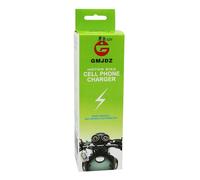 Cargador USB con interruptor + soporte para manillar (12V 2A) (impermeable)