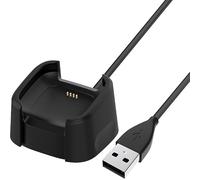 Cargador USB de 3.3 pies compatible con Fitbit Versa 2, base de carga antideslizante de repuesto para reloj inteligente (no para Fitbit Versa/Versa Lite)