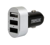 Cargador USB de 3 puertos - 4500 mA - 12/24 V