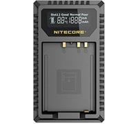 Nitecore FX1 Fujifilm W126/W126s Cargador USB de batería de Doble Ranura de 2 Horas