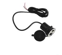 Cargador USB de motocicleta impermeable 12-24V a 5V 2.1A adaptador de carga rápida con conexión SAE para bicicleta teléfono GPS