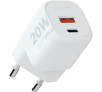 CARGADOR USB DE VIAJE/PARED 20W GAN2 ULTRA WALL TYPE-C/USB 3.0 BLANCO XTORM
