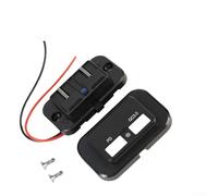 Cargador USB dual de carga rápida para coches PD 3 0 y 0, toma de corriente impermeable para vehículos recreativos y vehículos de 12 V/24 V