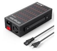 Cargador USB, estación de carga de 30 puertos, cargador de sobremesa 150W/30A, concentrador multidispositivo, adaptador de red USB-A, compatible con iPhone 12/13/14/15/Samsung S24/S23/S22/Google/Table