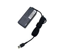 Cargador USB for portátil de 20 V, 3,25 A y 65 W, compatible con Lenovo, IdeaPad 300, 500, ThinkPad, X301S, X230S, G500, G405, X1 Carbon, E431, E531, T440s.(With EU cable)
