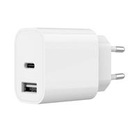Cargador USB Gembird 2 Puertos C) 2.4A 5V Blanco