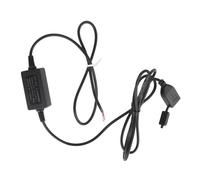 Cargador USB Impermeable Puerto de Alimentación para Motocicleta Tomacorriente para Teléfono Inteligente y GPS Cargador USB Puerto de Alimentación Eléctrica Pequeño y Fácil de Instalar Ocultamente