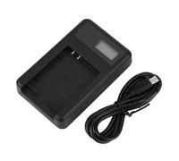 Cargador USB LCD para Sony NP FT1, Olympus XZ2iHS, Nikon EN EL12, cargador inteligente con pantalla LCD que muestra el estado de carga, múltiples