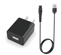 Cargador USB para Philips Norelco All-in-One 3000 5000 7000 9000, serie Multigroom, recortadora de barba y peluquero corporal, compatible con MG3919 MG3939 MG5970 MG7970 BG5495 BG7480 BT5785