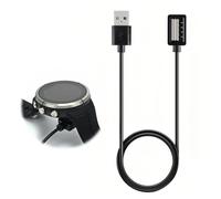 Cargador USB para Relojes Suunto Spartan Ultra, Spartan Sport, Suunto 9, D5, EON Core - Cable de Carga de 100 cm con Protección Contra Sobretensiones y Sobrecorrientes, Carga Rápida y Estable