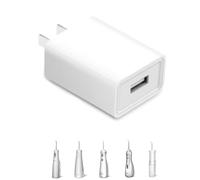 Cargador USB para Waterpik WP-580 WP-582 ION, Nicwell, Oralfree, Coslus, Bitvae, Philips Water Flosser, Onlyone Water Dental Chagring, adaptador C para limpieza dental