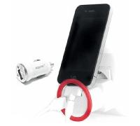 CARGADOR USB PARED APPROX 4 EN 1 SOPORTE APPUMCV4