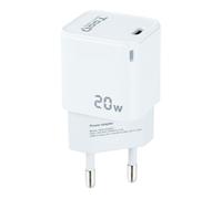 Cargador usb pared tooq tqwc-pd20wt usb-c/pd 20w blanco