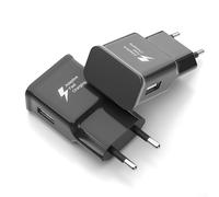 Cargador USB rápido para Samsung Galaxy S10 S9 S8 A15 A14 A13 A71 A51 A50 A34 A30 A20 A06 A05 Conector para Cable de Carga Adaptador de Alimentación Teléfono Móvil EP-TA200 Original Adaptive Fast