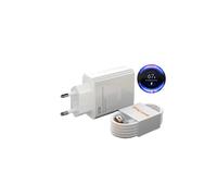 Cargador USB súper rápido Xiaomi de 67 W con cable tipo C de 6 A, 1 m, compatible con Xiaomi, Samsung, Huawei - Enchufe europeo