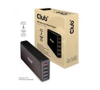 CARGADOR USB TIPO A-C CLUB3D 111W 5PUERTOS