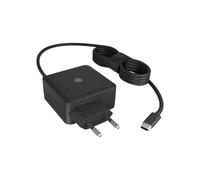 Cargador USB Tipo-C - ICY BOX - USB Tipo-C - Negro - CIA (inteligencia de carga) - Seguridad integrada