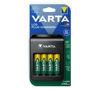 Cargador Varta LCD Plug + 4x AA 56706 2100mAh