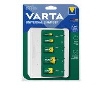 Cargador VARTA UNIVERSAL Para AA AAA C D 9V NIMH 57658 Sin Batteries Nuevo