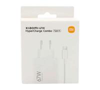Cargador XIAOMI 67W original MDY-12-EH +cable Xiaomi usb Hypercharge 67W