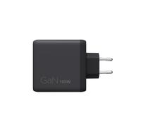Cargador y cable de alimentación PC Lenovo Adaptador de corriente universal 3 USB-C GaN 100 W Negro para Ordenador portátil Smartphone