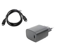Cargador y Cable USB Compatible con Ulefone Armor 27T Pro, 1m Cable USB, Cargador USB, 3000mA, USB-PD, 20W, Carga rápida
