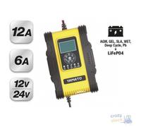 Cargador Y Mantenedor Yamato Smart 12/24 V 6-30/200Ah
