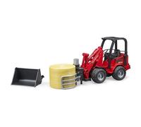 Cargadora Hoflader 2630 Con Horquilla De Pacas 1:16 Bruder 02192 SCHAEFFER