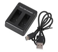 Cargadores de batería AHDBT501 aptos para viajes para baterías AHDBT501 que permiten una carga simultánea rápida y ABS de tamaño portátil