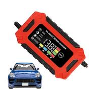 Cargadores de batería, cargador de batería de litio - Soporte inteligente 6A 12V - Minder con compensación de temperatura para motocicletas, coche, cortacésped,