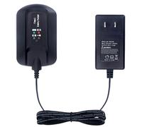 Cargadores Solares Cargador de Litio WA3742 WA3732 de 20V con Enchufe Estadounidense, Compatible con batería PowerShare de 18V/20V WA3525 WA3520 WA3512 WA3512.1 Cargador 5 Plus (Black, One Size)