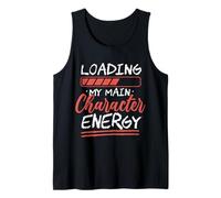 Cargando energía de mi Personaje Principal Camiseta sin Mangas
