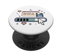 Cargando Welcome to The Old Web Retro Internet PopSockets PopGrip Adhesivo