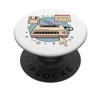 Cargando Welcome to The Old Web Retro Internet PopSockets PopGrip Adhesivo