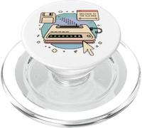 Cargando Welcome to The Old Web Retro Internet PopSockets PopGrip para MagSafe