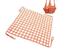 Cargo Net, Heavy-Duty Management Holder with 39x39 Inches 3.9in Mesh Design, Automotive Storage Organizer, for SUV Truck RV Trailer Bike Ceiling Grocery Carrying, Black