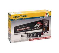 Cargo Trailer New Versión - Remolque Camión Plástico Kit 1:24 Modelo Italeri