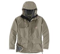 Carhartt 105002 Super Dux - Chaqueta térmica tradicional para hombre, Gris beige, XXX-Large