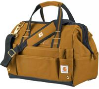 Carhartt 16 Inch 30 Pocket Bolsa de herramientas, Marrón claro