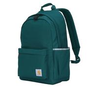Carhartt 21L Classic Laptop Backpack, Water-Resistant Pack W/ 15" Laptop Sleeve and Organizational Compartments, PFAS Free, Greenstone