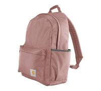Carhartt 21L Classic Laptop Backpack, Water-Resistant Pack W/ 15" Laptop Sleeve and Organizational Compartments, PFAS Free, Rose Tint