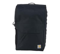 Carhartt 21l Top-Load Backpack, Durable Water Resistant Coated Canvas Base W/ 17" Laptop Sleeve Mochila, Negro, Talla única Unisex-Adulto