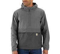 Carhartt Rain Defender Loose Fit Lightweight Packable Chaqueta, gris, tamaño M para Hombres