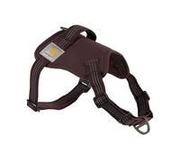 Carhartt Nylon Duck - Arnés para Perro, sin tirones, Totalmente Ajustable, con Mango de Control rápido y Detalles Reflectantes, Color Vino Profundo, Talla XL