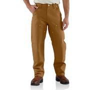 Carhartt B01 Loose Straight Firm Duck Double-Front Dungaree - Pantalones de utilidades de Trabajo Hombre